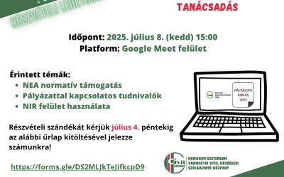 NEA 2025 elszámolási tájékoztató és tanácsadás