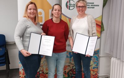 Civil Szervezeti Vezetőképző Workshop – Tanúsítvány átvétel